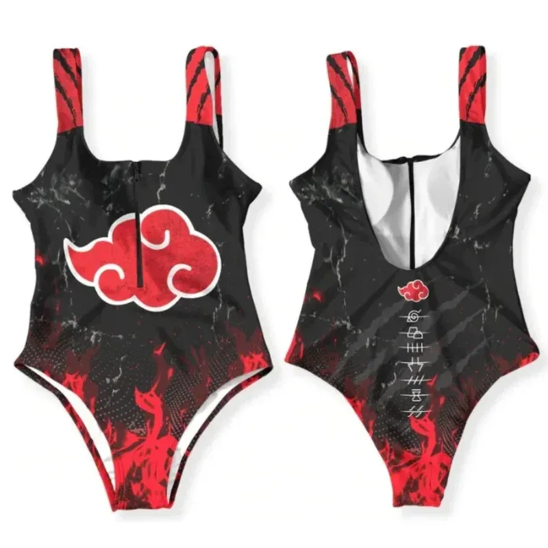 Ninja Summer Bikini Set Men's and Women's Beach Pants Swimming Suit Cosplay Performance Dress Couple Gift