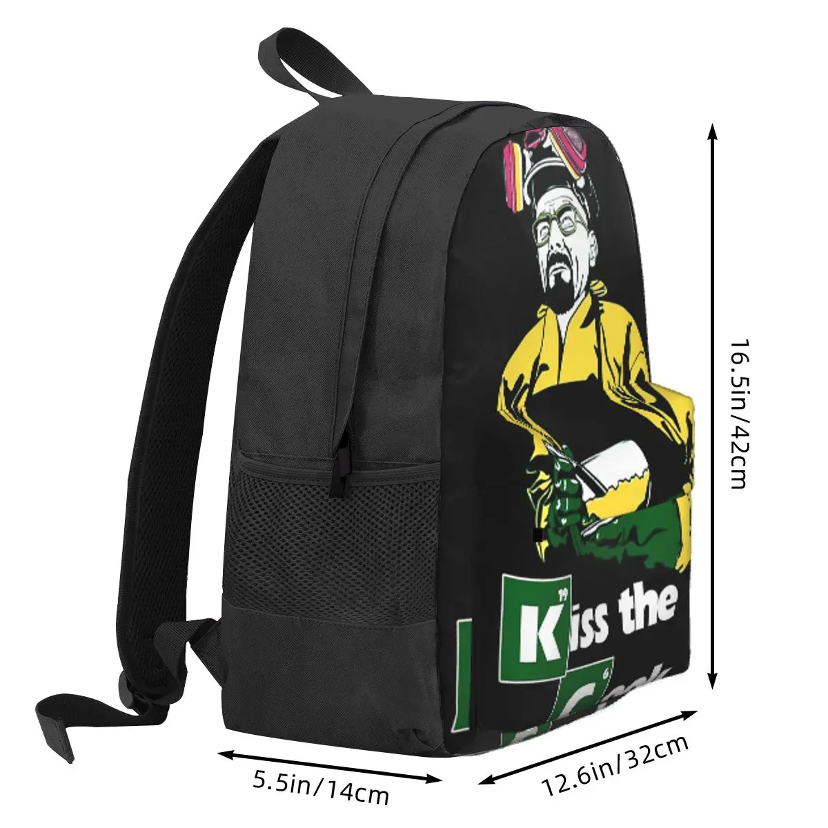 Breaking Bad Let's Cook Backpack Daypack Large Capacity Children BookBag School Bag Shoulder Bags for Men Women