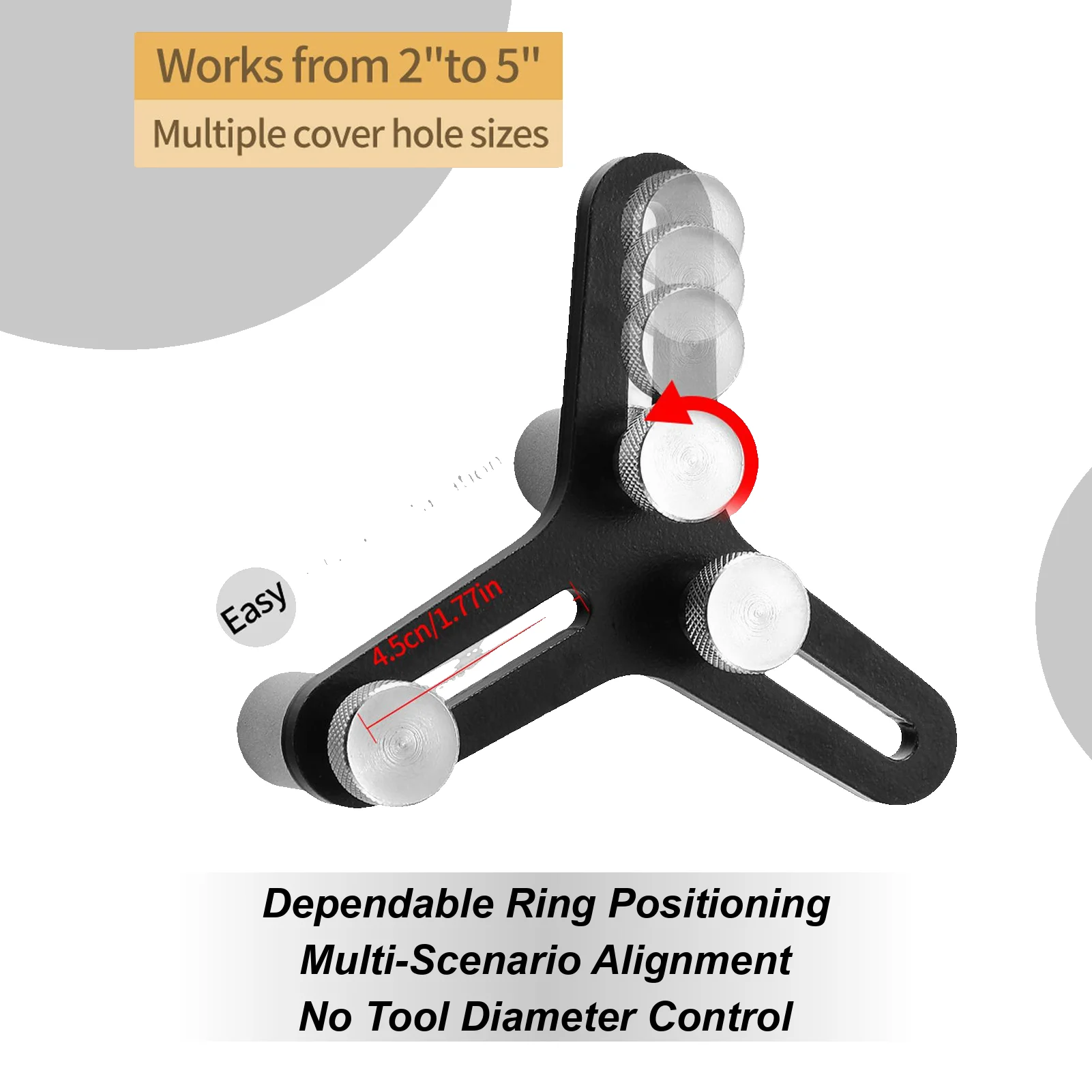 Piston Ring Filer Tool Heavy Duty Piston Ring Bore Gauge Kit Safe Handling Engine Repair Device For Cylinder Compression Test