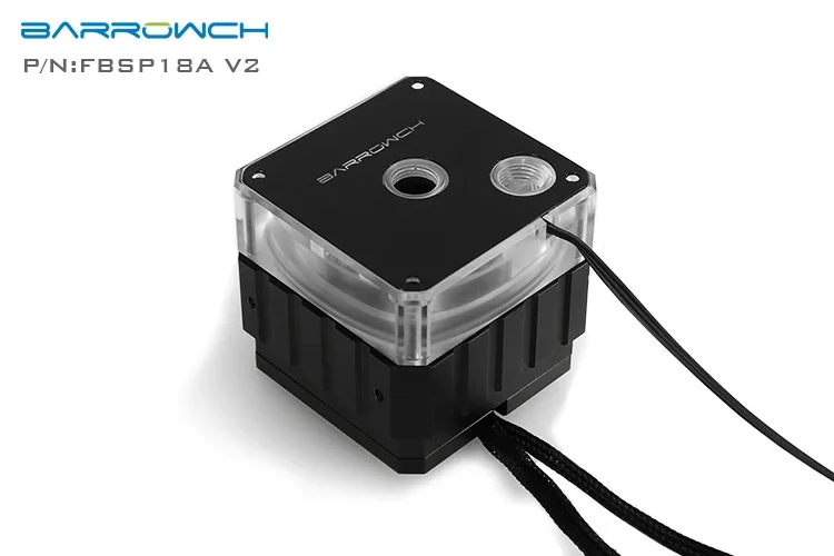 

Barrowch FBSP18A V2, 18W насосы с ШИМ, LRC 2,0 с алюминиевой крышкой радиатора, конструкция с полной окружностью