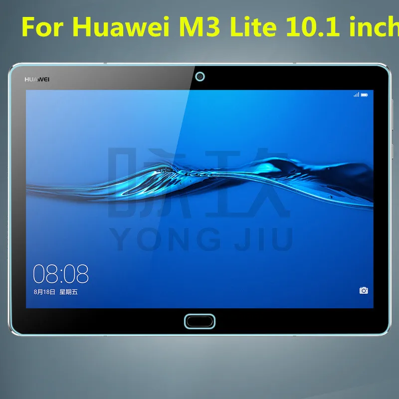 9H الزجاج المقسى حامي الشاشة لهواوي Mediapad M3 لايت BAH-W09/AL00 10.1 بوصة اللوحي واقية تشديد الزجاج فيلم