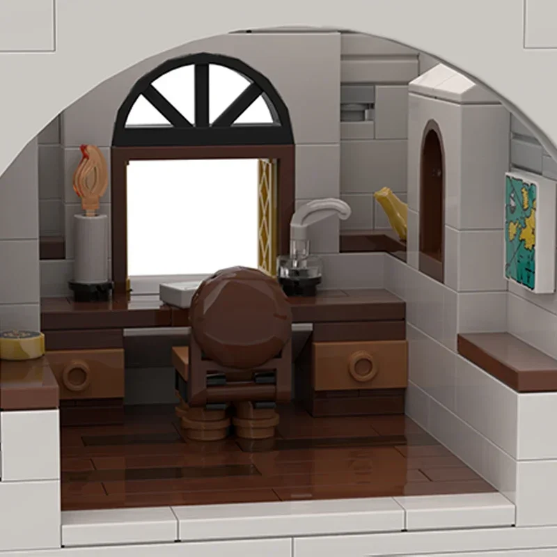 Moc قوالب بناء القراصنة القلعة نموذج التكنولوجيا المخروضة الإمبراطورية وحدات كتل الهدايا لعب للأطفال لتقوم بها بنفسك مجموعات الجمعية