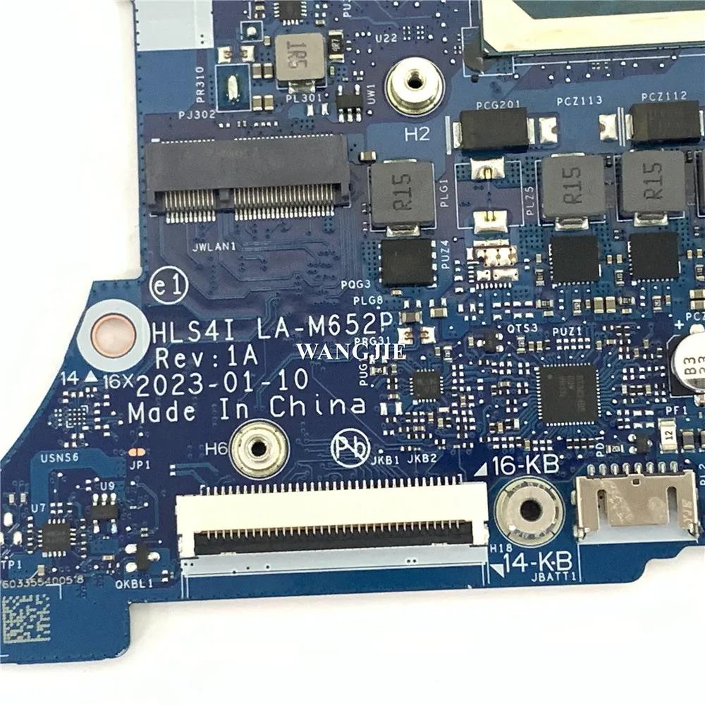 ノートパソコンのマザーボードレノボ IdeaPad スリム 5 16IRL8 LA-M652P I7-1355U CPU 16 グラム RAM 5B21K10327 100% 動作