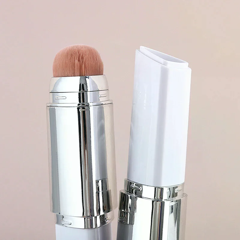 2IN1 Foundation Stick Empty Ointment Tube Brightens Concealer Stick Repeatable Filling Container Cosmetics Travel Makeup Tool