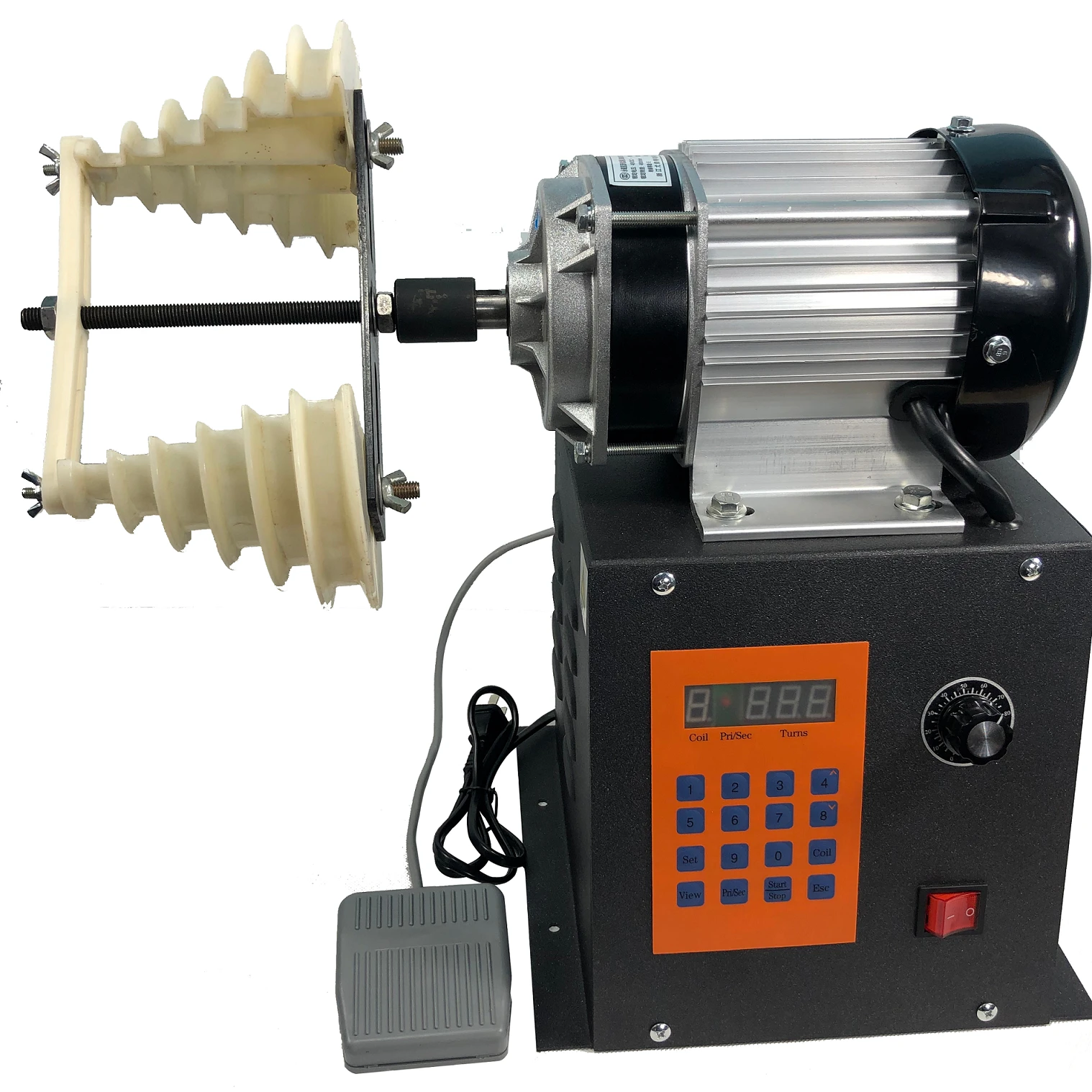 

ZX-C75 Automatic Steel Wire Bobbin Winder Coil Winding Machine