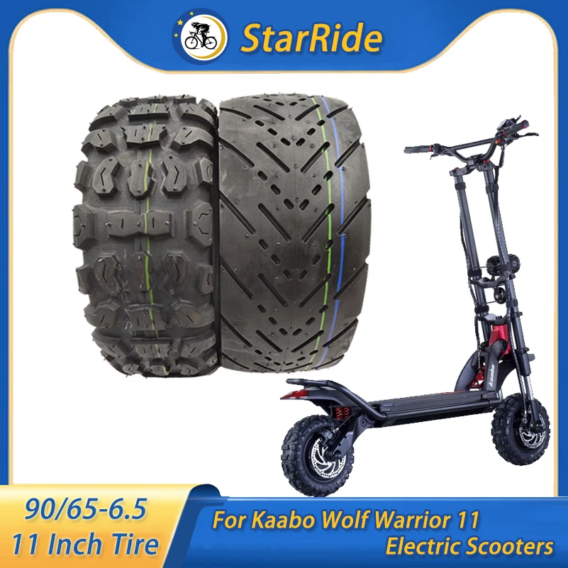 11 Inch Electric Scooter Tire 90/65-6.5 Tire for Kaabo Wolf Warrior 11 X King GT Dualtron Thunder Ultra Electric Scooter Parts