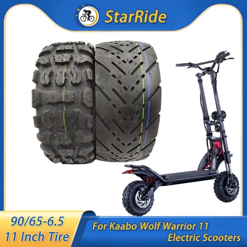 전기 스쿠터 타이어 90/65 6.5 타이어, Kaabo Wolf Warrior 11 X King GT Dualtron Thunder Ultra 전기 스쿠터 부품, 11 인치