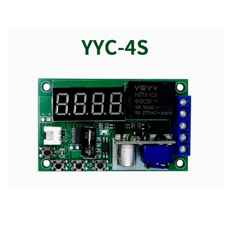 AC power supply electromechanical integration modification triggers delay timing cycle delay relay module 220V