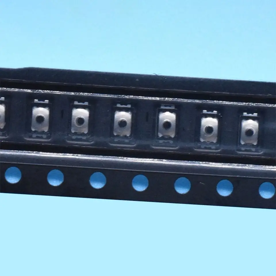 50 Piezas 2x3x0.6 Interruptor de Botón Táctil U Tact 4 Pines Micro Interruptor SMD Mini Película Delgada Interruptor de Luz Táctil 2
