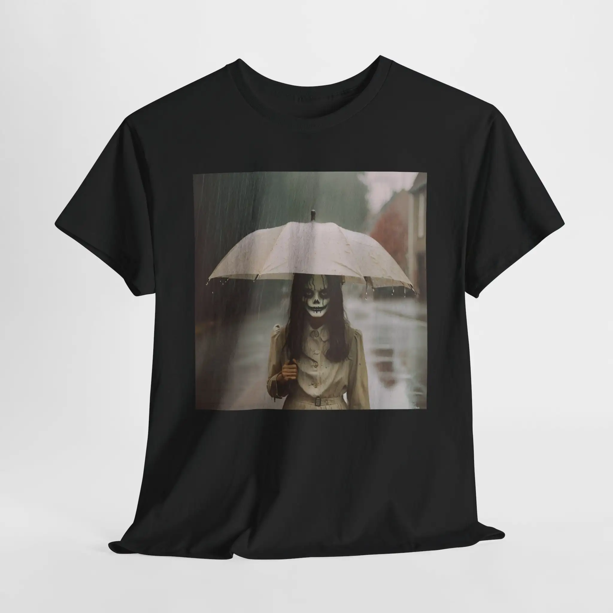 Rain T Shirt Weirdcore Horror Aesthetic Creepy Spookyvibes Gothic