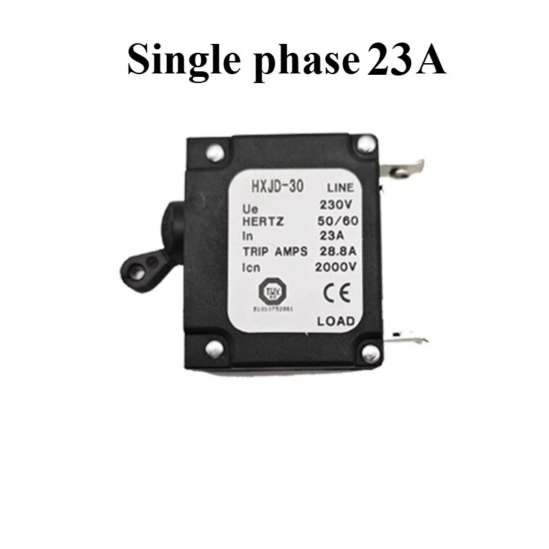 Suitable for Generator Air Switch Accessories 13/23A/40A Single and Three-phase 220V 380V Power Protection Circuit Breaker