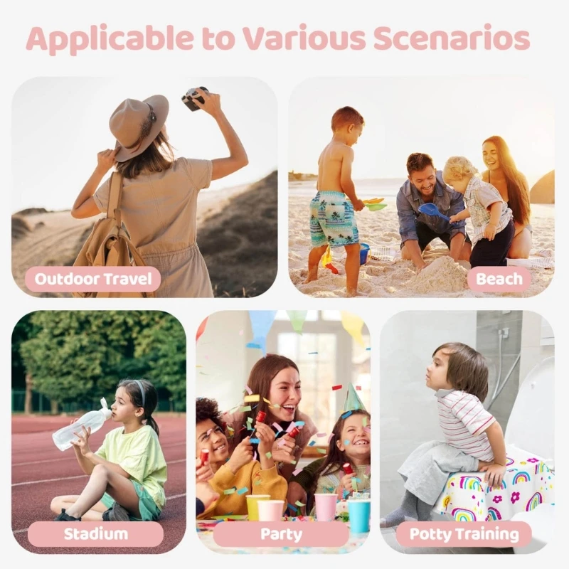 20 ピース/パック便座カバー個別包装トイレカバー子供用トイレトレーニング公共旅行の必需品