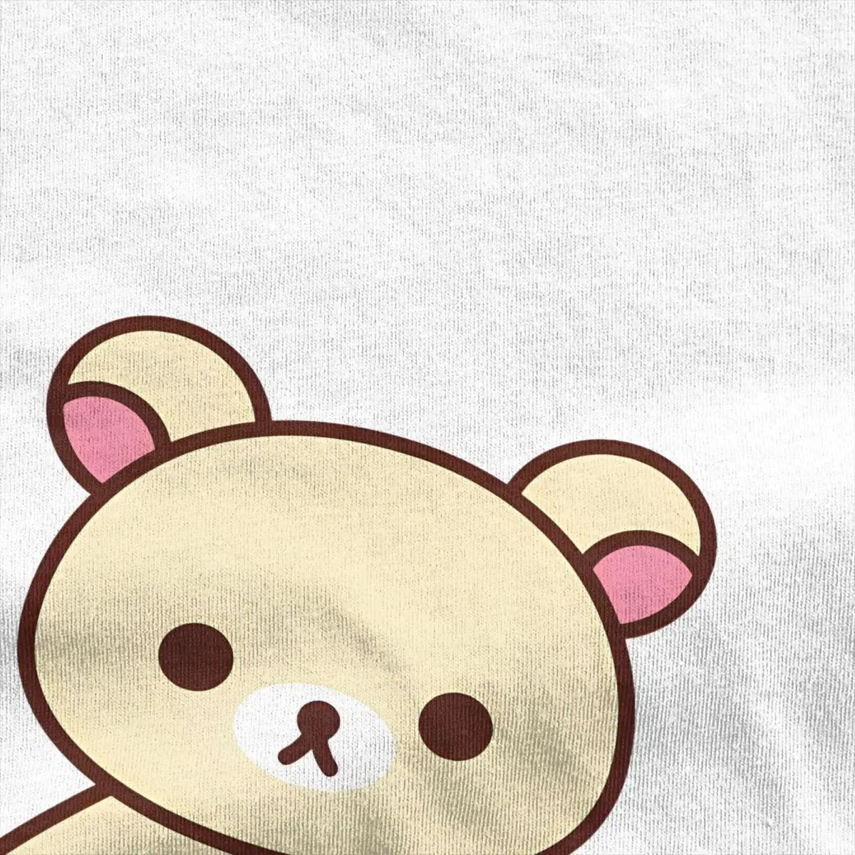 Haikyuu T-Shirt Rilakkuma Korilakkuma 100 Cotton T Shirts Hip Hop Tee Shirt for Men Summer Y2K Fun Custom Logo Short Sleeve Tops