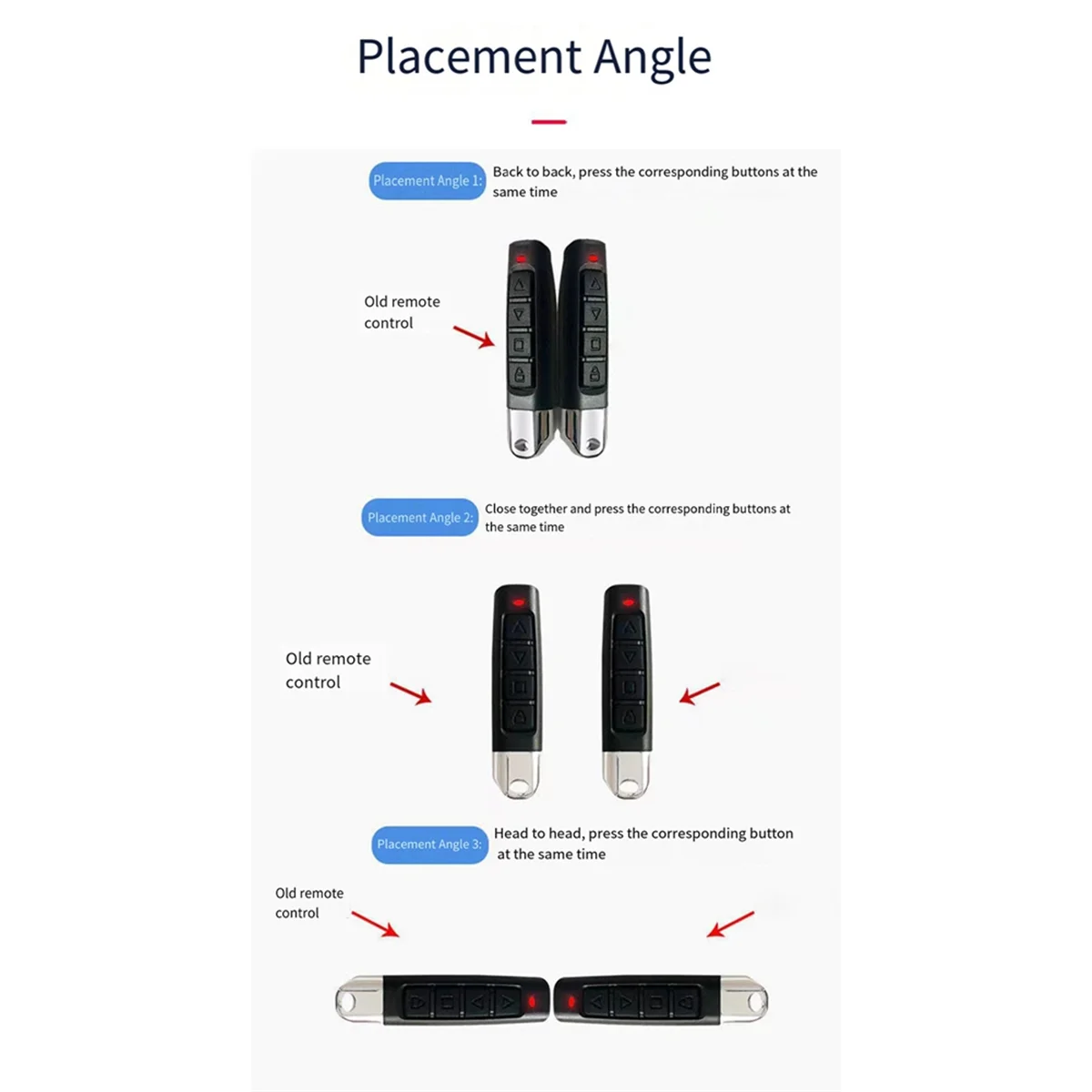 2ชิ้น433MHz กุญแจ mobil REMOTE CONTROL โรงจอดรถที่เปิดประตูโรงรถรีโมทคอนโทรล4key ตัวรับคอนโทรลเลอร์ไร้สาย