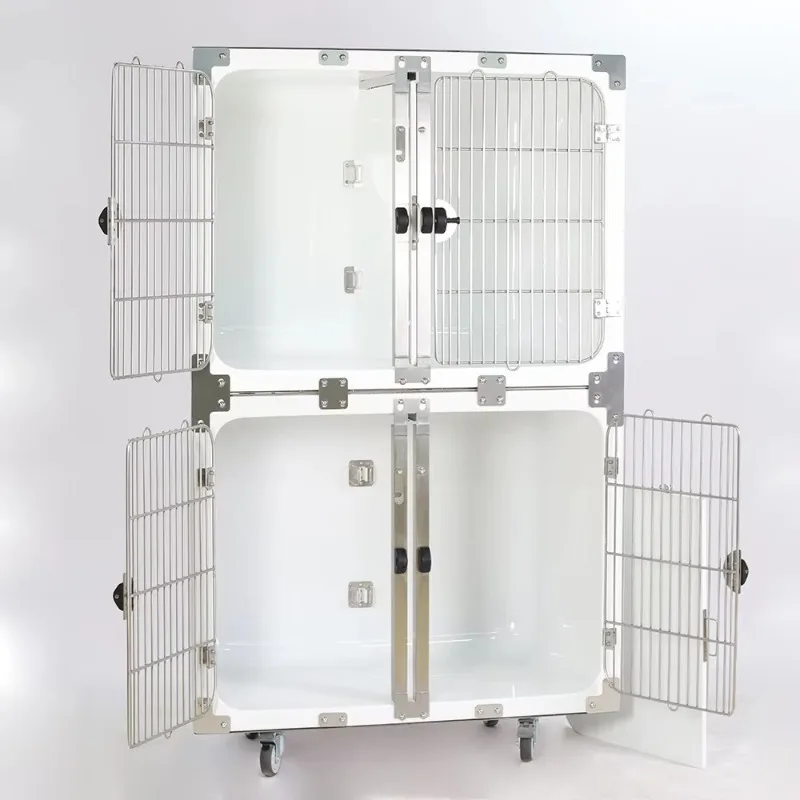 KA-510 Professional Pet Health Products Fiberglass Pet Cage for Hospital Clinic Practice Dog Cage