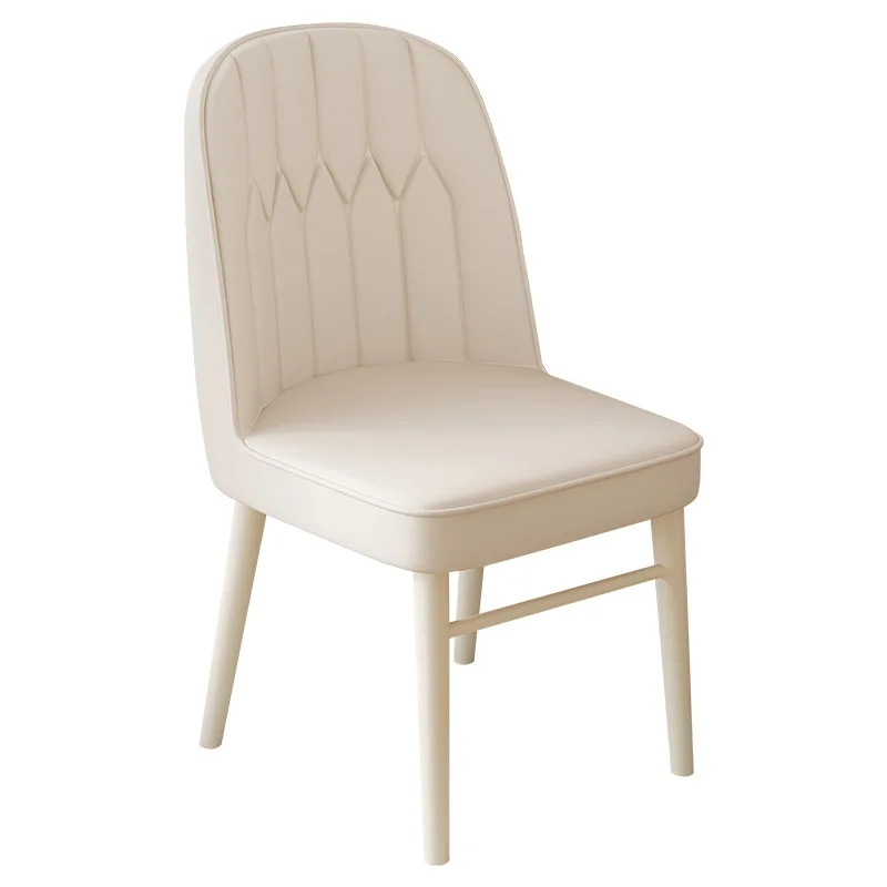 Adult Backrest Dining Chair Soft Bag Chair Dressing Stool Leisure Mahjong Guest Meeting Exhibition Dining Chair Household