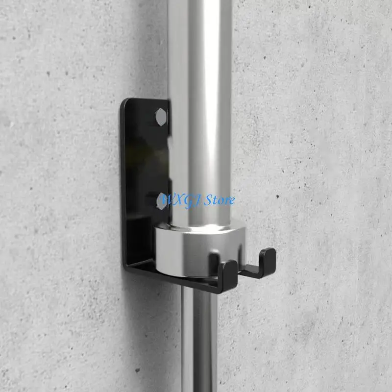 37JE Vertical Single Barbell Mount Rack Wall Mounted Barbell Rack Accessory