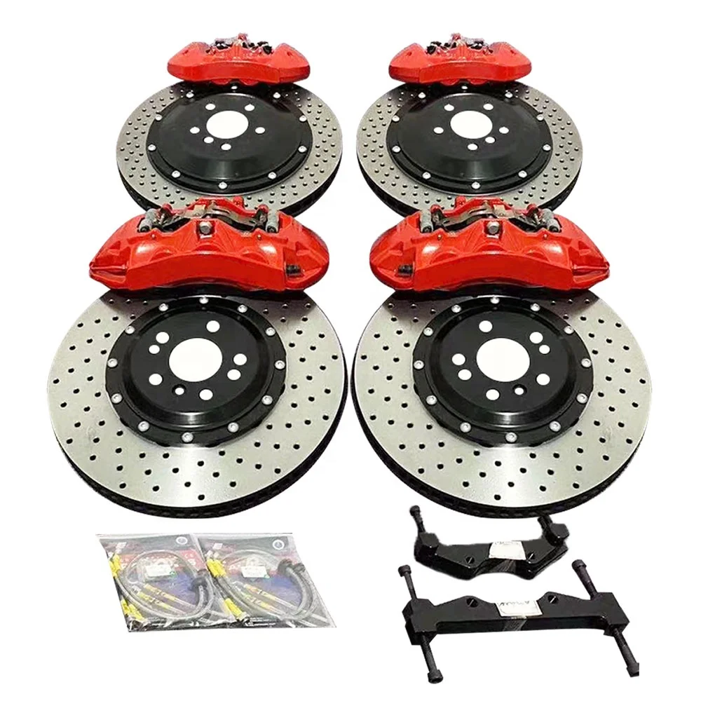 4 6 Piston Customized  Floating Brake Rotor Big Brake Kit For LEXUS IS 250 F SPORT