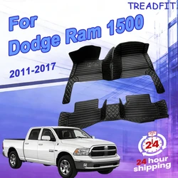 Car Floor Mat For Dodge Ram 1500 2011 2012 2013 2014 2015 2016 2017 Luxury Man DropShipping Interior Woman Gift Auto Accessories