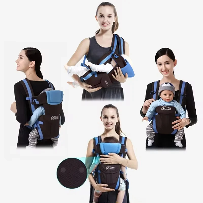 

Wholesale Baby Carrier, 4-in-1 Ergonomic Sling Carrier, Easily Baby Carrier Backpack Adjustable Baby Newborn to Toddler