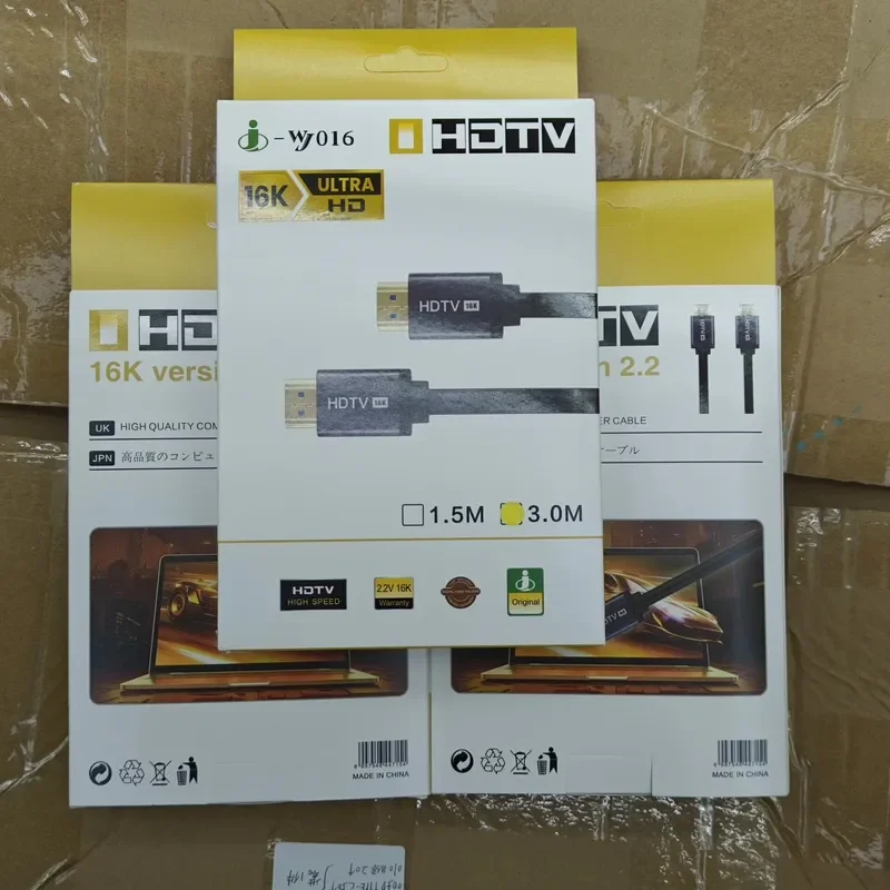 for 3M HDMI Cable Version 2.2 16K HDMI 2.1 High Definition Cable 8K 240Hz