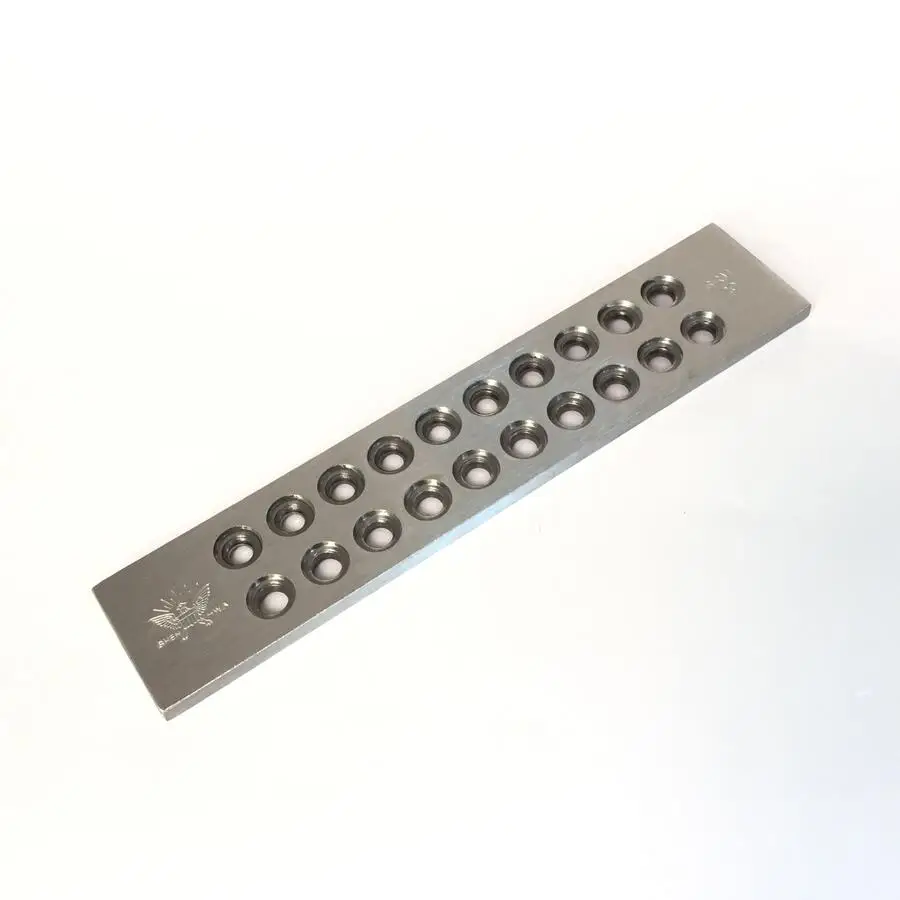 Placa de dibujo de carburo de tungsteno rectangular redonda