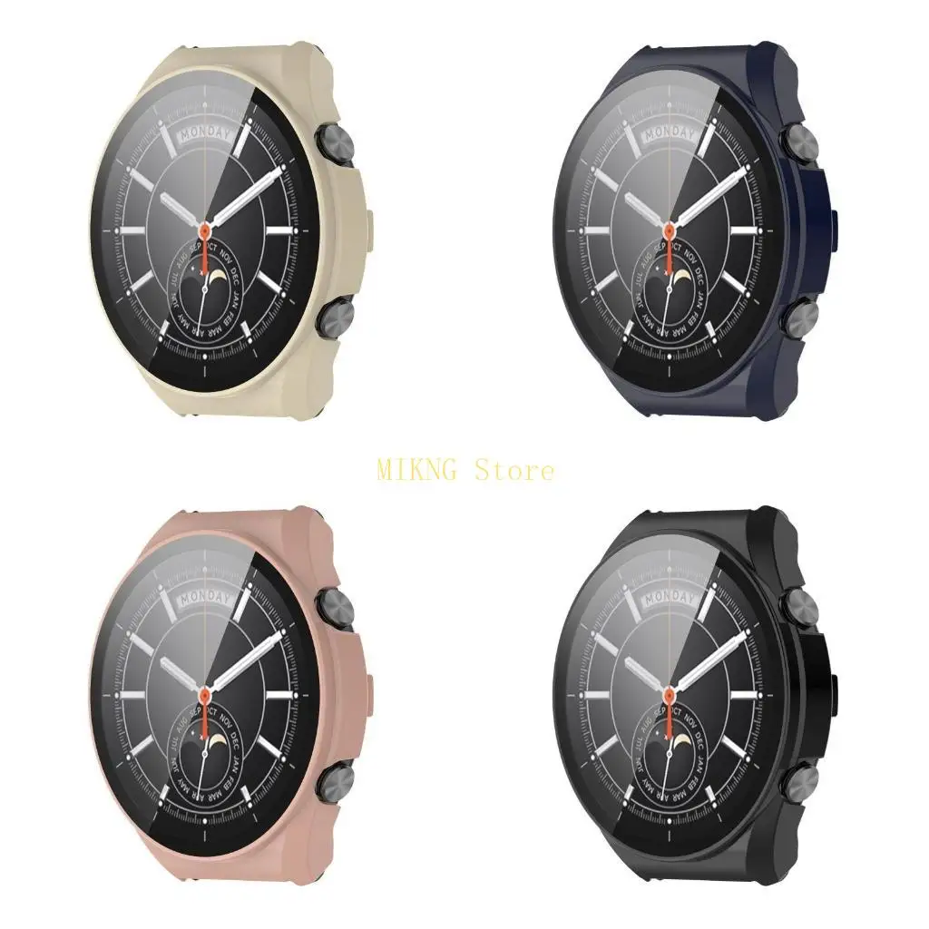 

for Watch S1 Housing for Case Tempered Film Screen Protector Shockproof One-piece for Shell Smartwatch Cover best sale