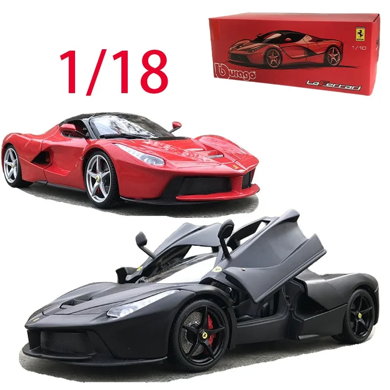 

Литая под давлением модель автомобиля из сплава Ferrari в масштабе Burago 1/18, LaFerrari F70, игровые транспортные средства, игрушки для мальчиков, коллекция оригинальных коробок