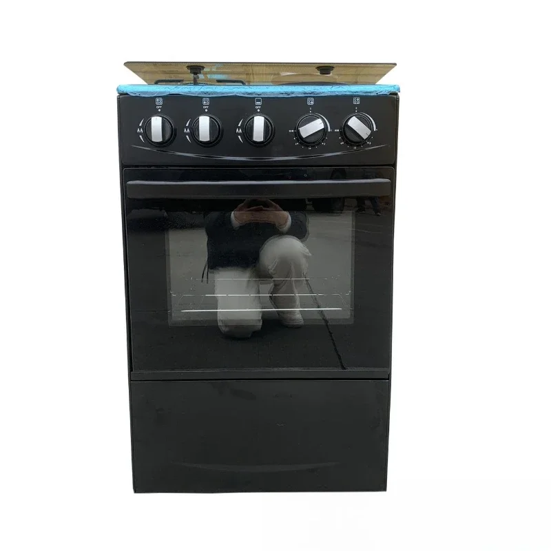 Gas stove oven one-piece 50 wide vertical 2 gas 2 electric multi-power household gas oven