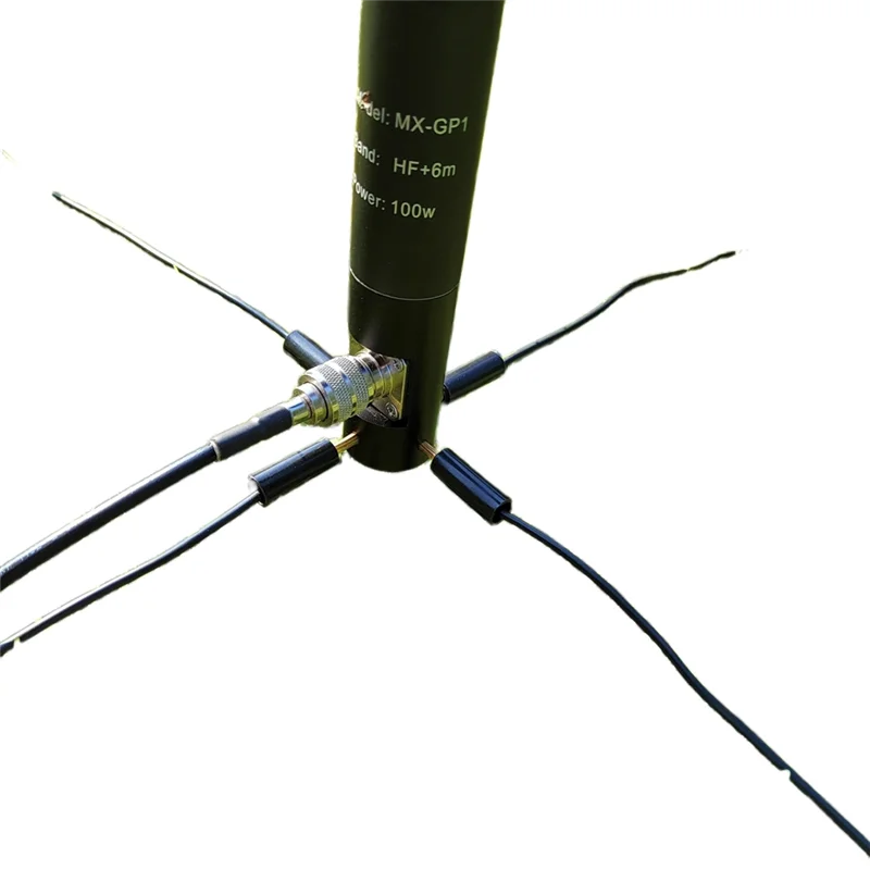 Installation sur le terrain d'antenne GP à ondes courtes d'efficacité élevée d'antenne ABBP-GP d'antenne GP