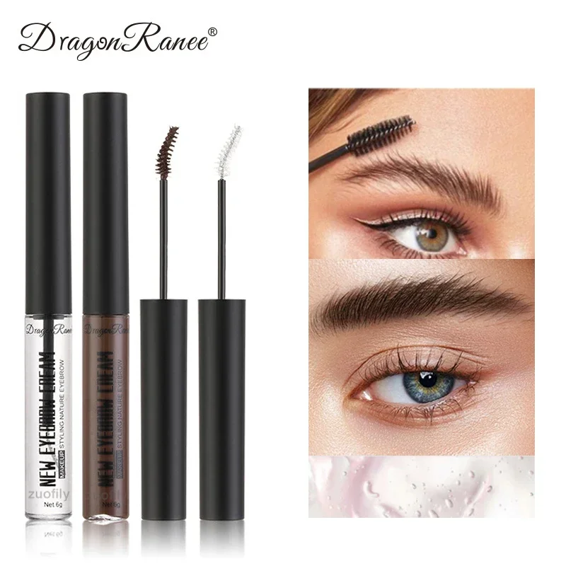 Makeup Eyebrow Gel Transparent Long Lasting Eyebrow Raincoat Repair Liquid Setting Brow Cream Waterproof Mascara Stereotype