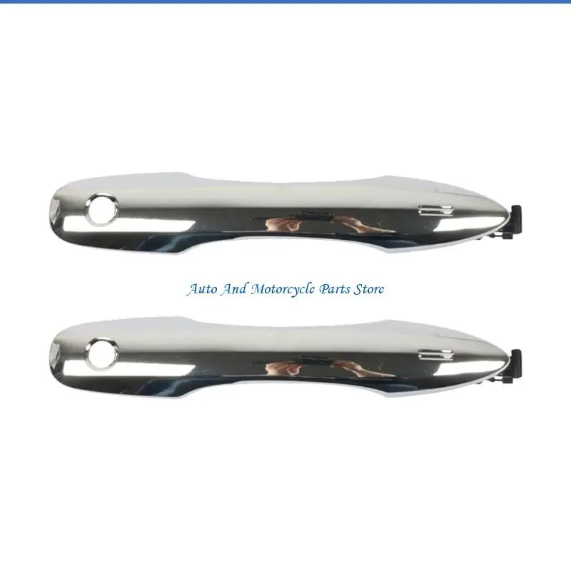 P9FD Front Door Outside Handles Set ABS Build Precise Factory Measurement