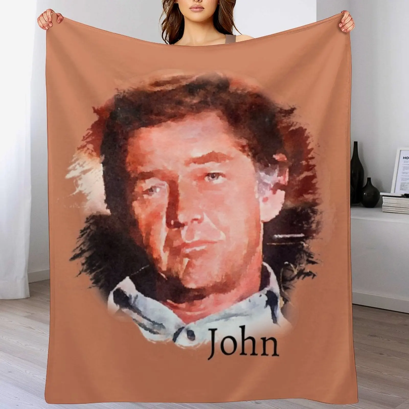 John Walton Throw Blanket Cute Luxury Designer Blankets