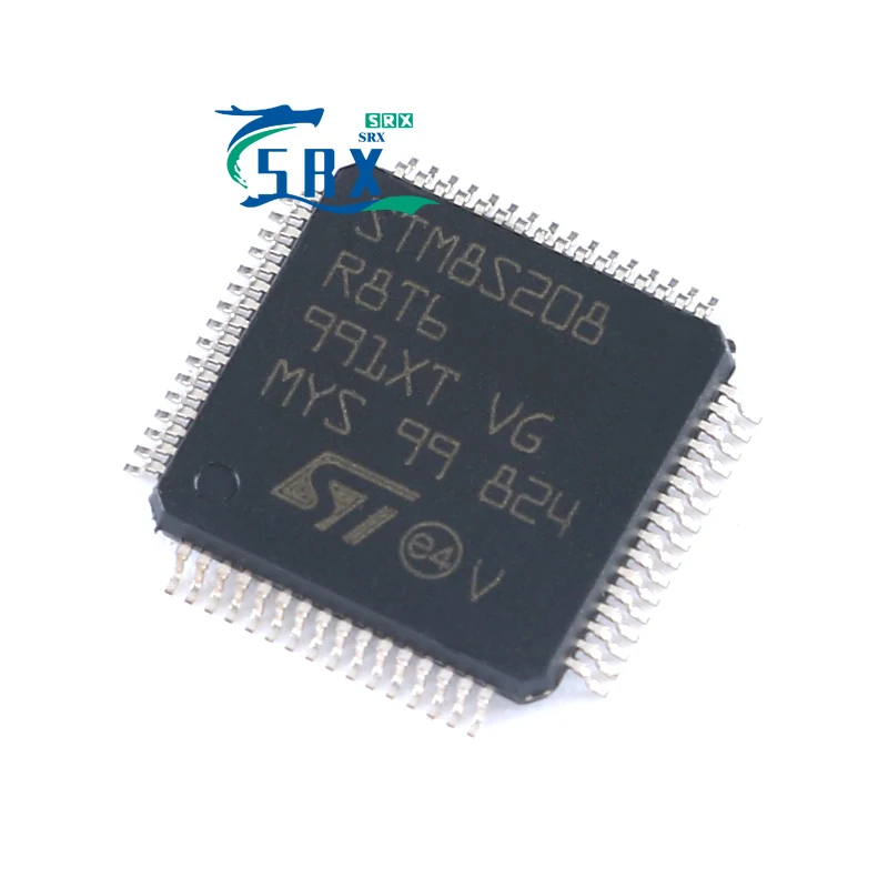 

Original genuine STM8S208R8T6 LQFP-64 24MHz/64KB flash memory/8-bit microcontroller-MCU For bulk orders please inquire