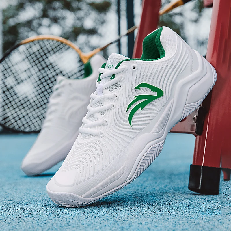 Zapatillas de tenis profesionales para bádminton, zapatos de entrenamiento integral resistentes al desgaste y ligeros, antideslizantes y antigolpes abs