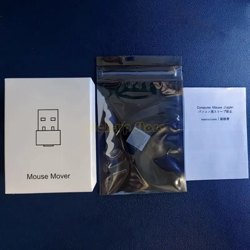 Мини-USB-мышь Jiggler Шейкеры для мыши без драйверов Шейкеры Wiggler Gigglers USB-порт Mover Удобный дизайн Вилки и использование