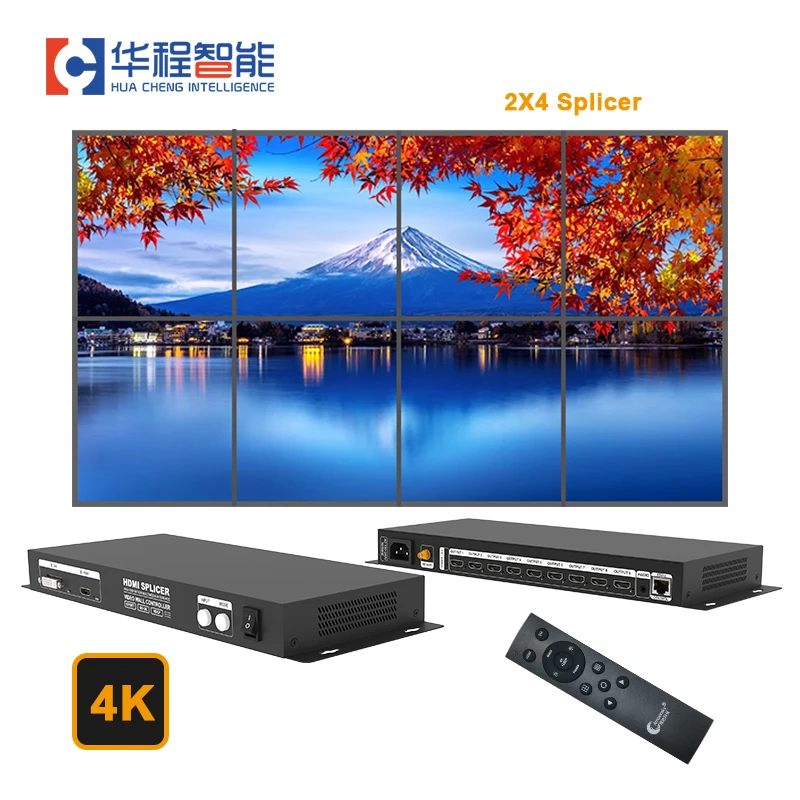 

AMS HVS-C9 4K 2X2 3X3 TV Video Wall Controller Screen Stitching Processor 1x2 1x3 1x4 2x1 3x1 4x1 For HD Splicer LED Display