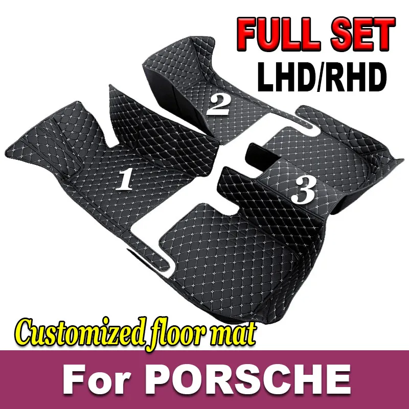 Car Floor Mats For PORSCHE 944 firebird 718 964 CARRERA 924 550 Spyder Car Accessories