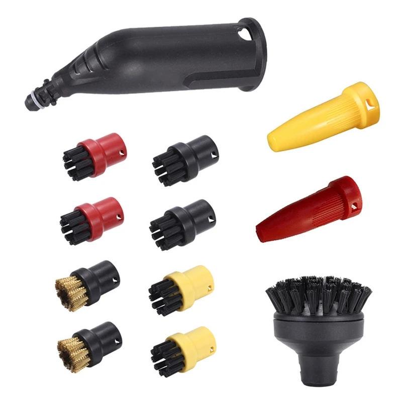 丸型スチームノズルブラシ,銅エクステンションノズル,ケルヒャーscシリーズ,sc2,sc3,sc4,sc5,アクセサリー