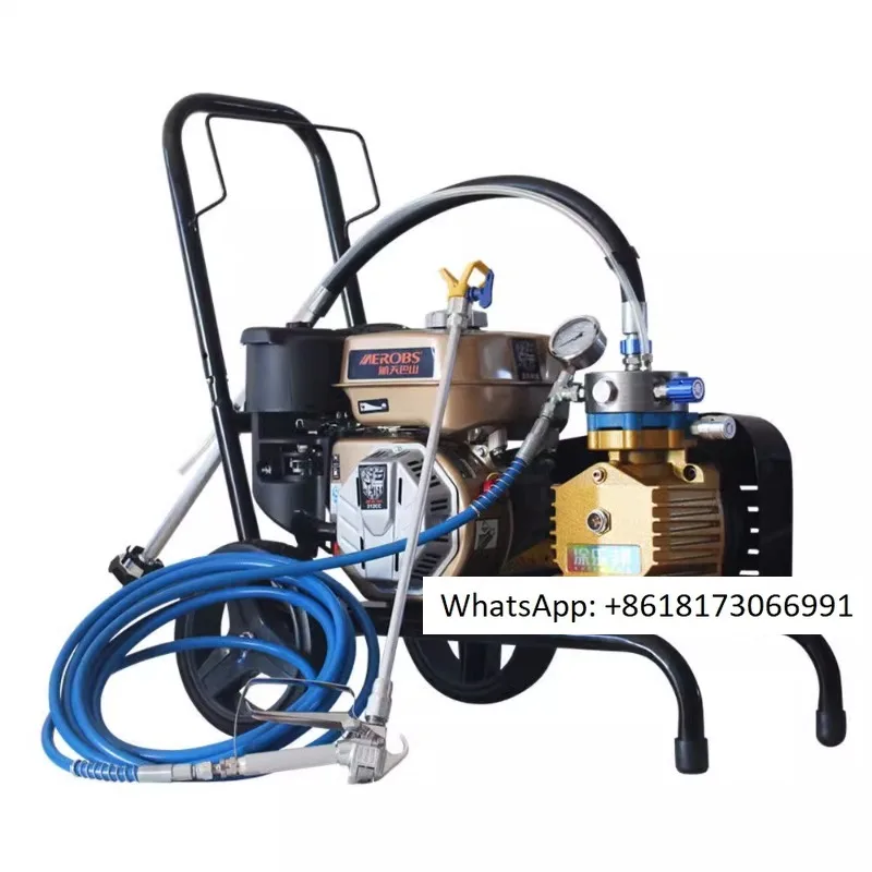 Gasoline powered high-pressure airless spraying machine diaphragm cylinder diaphragm assembly road marking machine