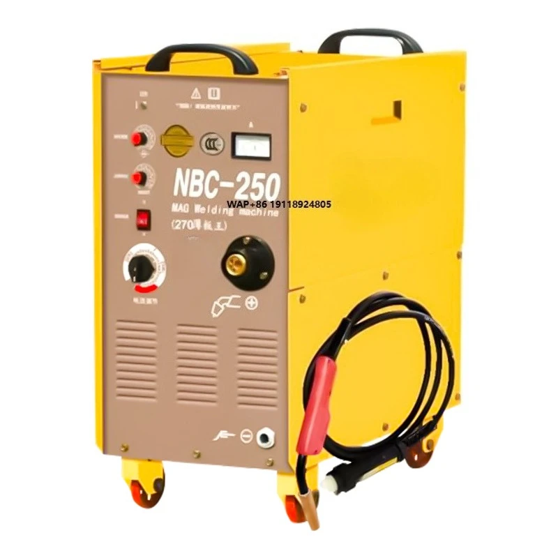 

Two-stage Welding Machine NBC250 with Detachable Integrated Heavy-duty Carbon Dioxide Gas protection Head
