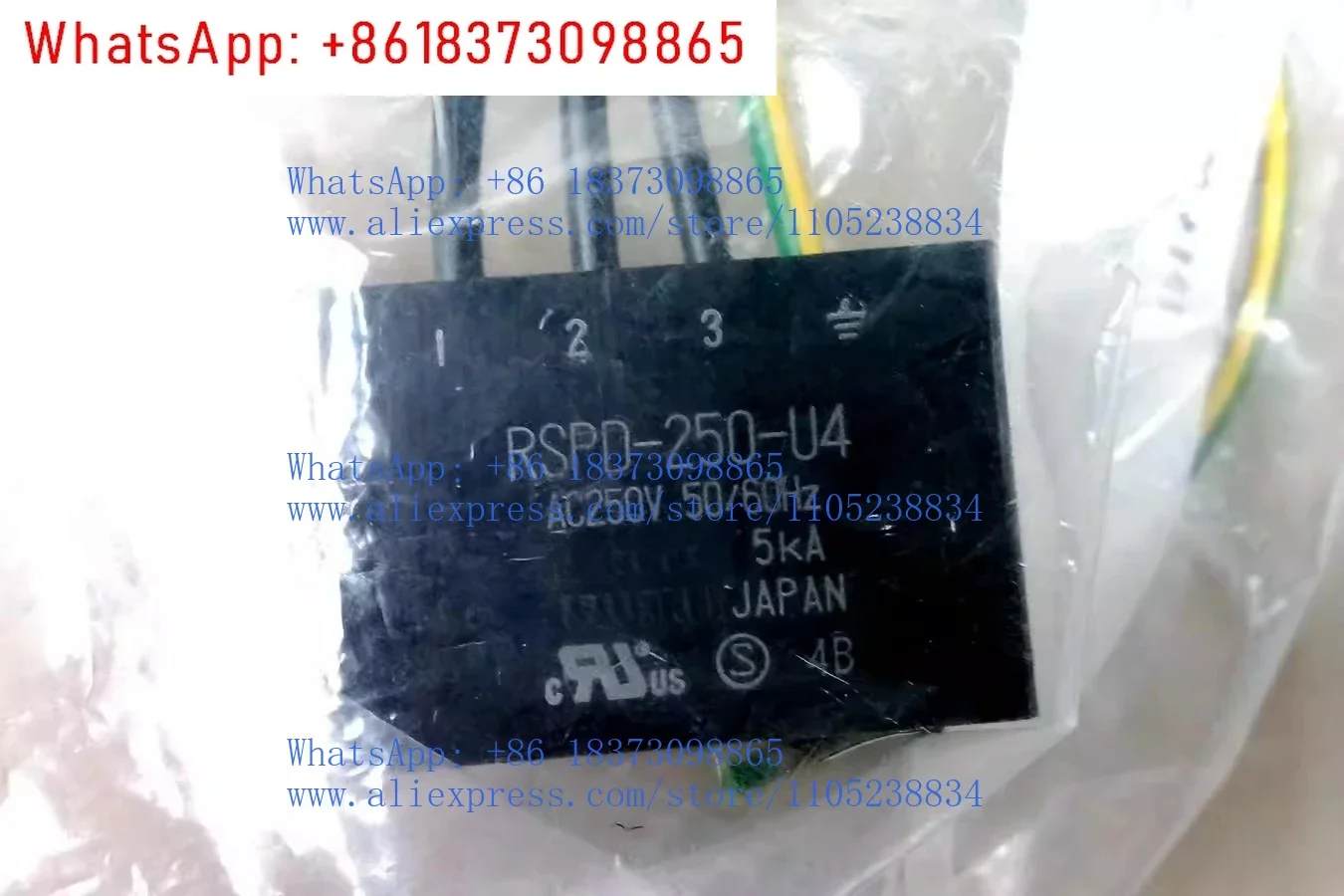 Servo motor RSPD-250-U4 surge absorber A06B-6200-K141