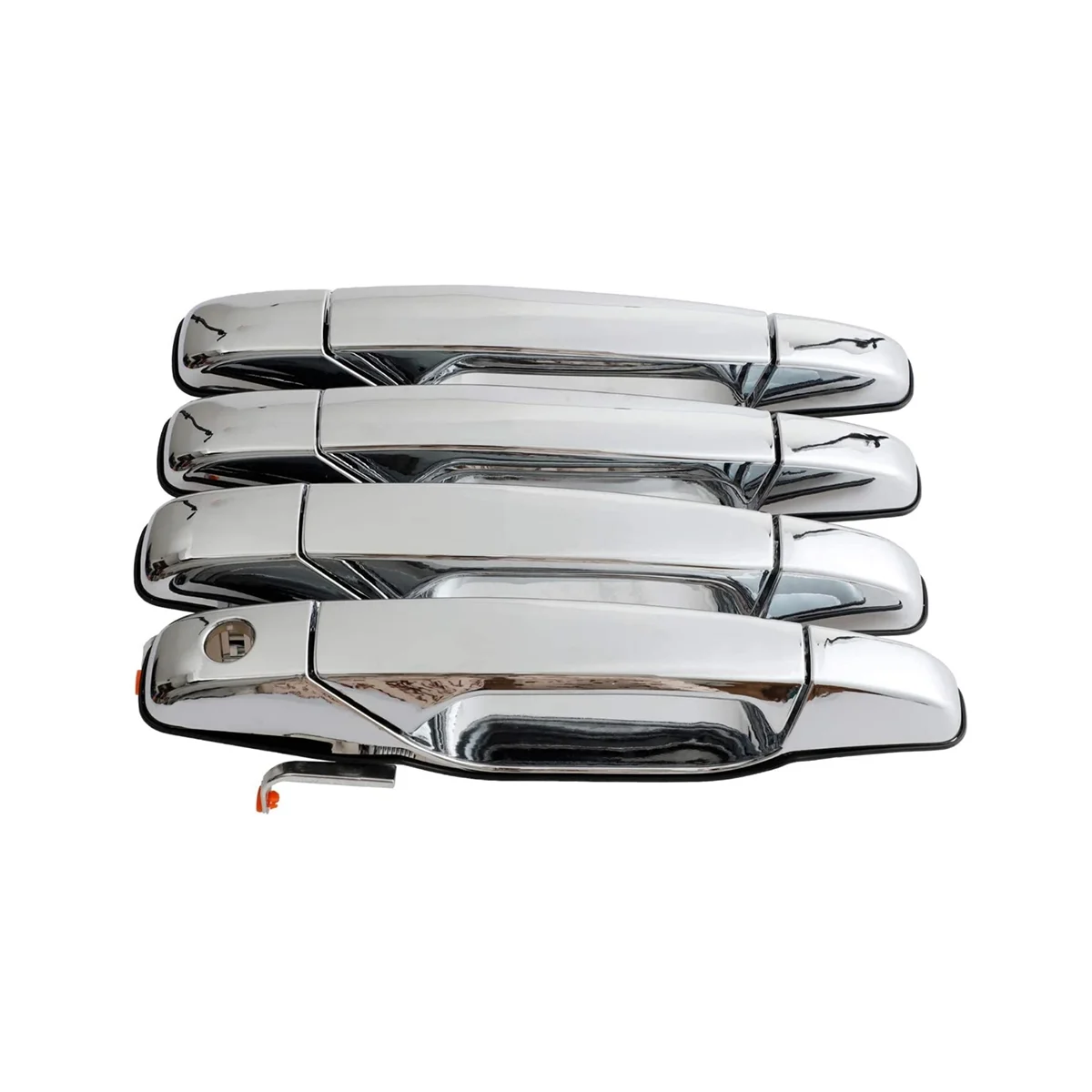 

1 Set 4 Pcs Car Outside Door Handle for CADILLAC CHEVROLET GMC Exterior Door Handle Chrome 20828258 22738721