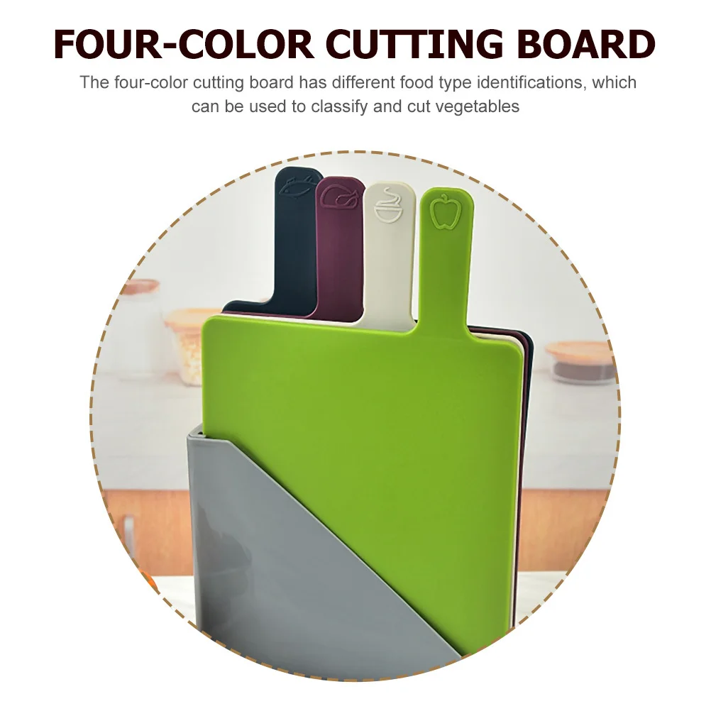 

1Set Thick Classification Cutting Board Kitchen Chopping Board for Food Fruits Vegetables Household Kitchen Tool