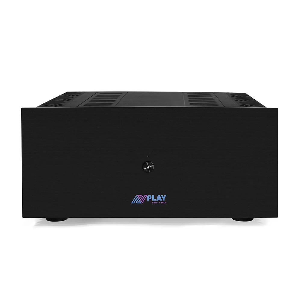 AVplay FM711 Plus FN711MK2 Plus Study Clone Switzerland Class AB Power Amplifier 300W*2 Block Transformer Low Noise THD