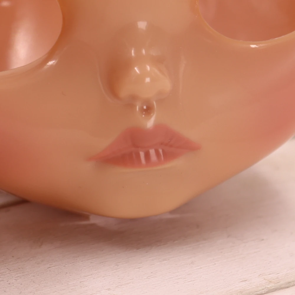 DBS Blyth Doll ICY Toy Tan Frontplatte Rückplatte und Schrauben für individuelle DIY-Puppe