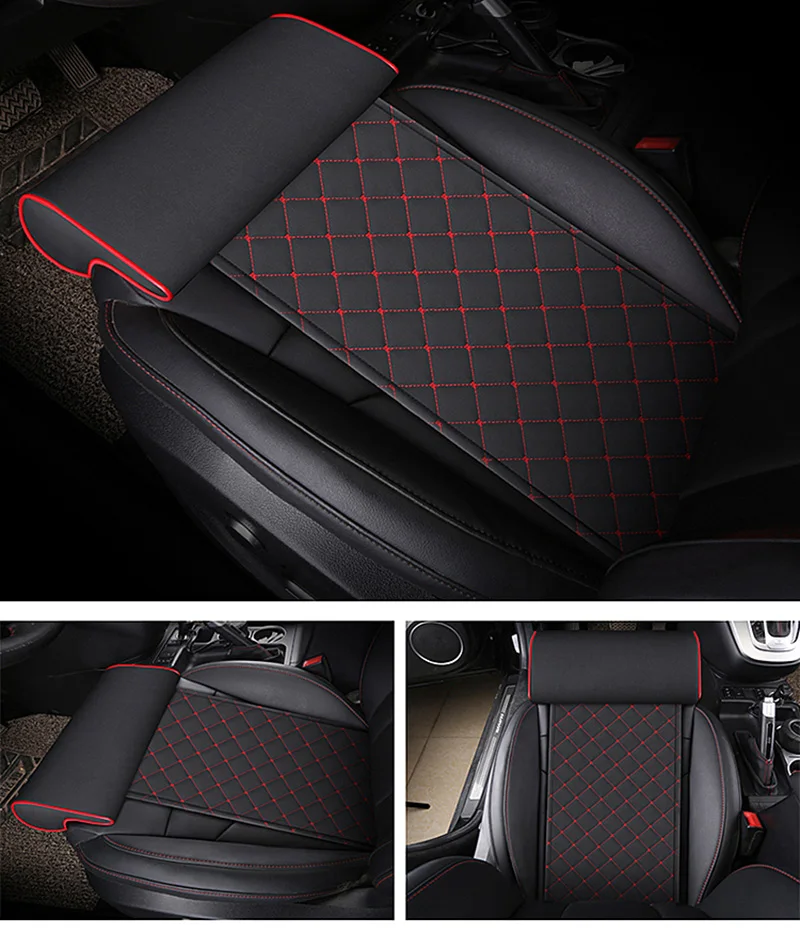 Four Seasons Universal Auto Seat Cushion Extension Leg Rest Seat Cushion Delayed support Car Interior Modification Accessories