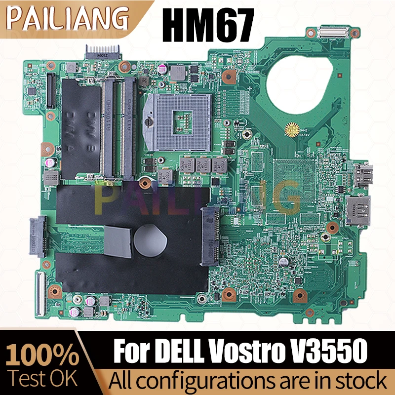 placa mae do portatil para dell vostro v3550 mainboard 102451 mdfkv 0y0rgw hm67 testado completo 01