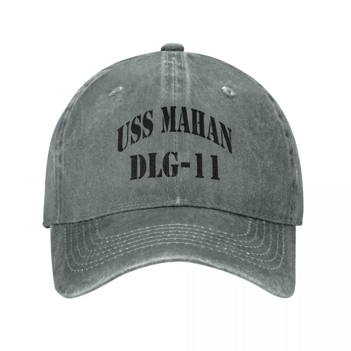 USS MAHAN (DLG-11) SHIP'S STORE Baseball Cap Horse Hat sun hat New In The Hat Men's Women's