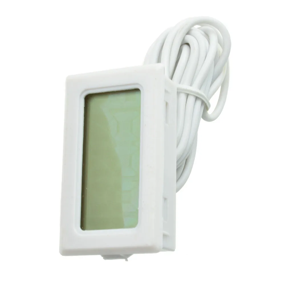 PTPM-10 Digital LCD Thermometer Hygrometer Temperature Sensor with 2m Cable Weather Station Diagnostic-tool Thermal Regulator